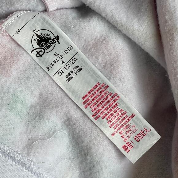 Disney Santa Hat Mickey Mouse Plaid Christmas Sweatshirt Size XL - Picture 5 of 5